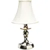 Mackenzie-childs Mackenzie Childs Courtly Check Candlestick Lamp In Multi