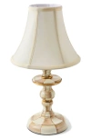 Mackenzie-childs Mackenzie Childs Courtly Check Candlestick Lamp In Neutral