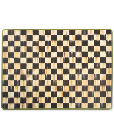 MACKENZIE-CHILDS COURTLY CHECK CORK-BACKED PLACEMATS, SET OF 4