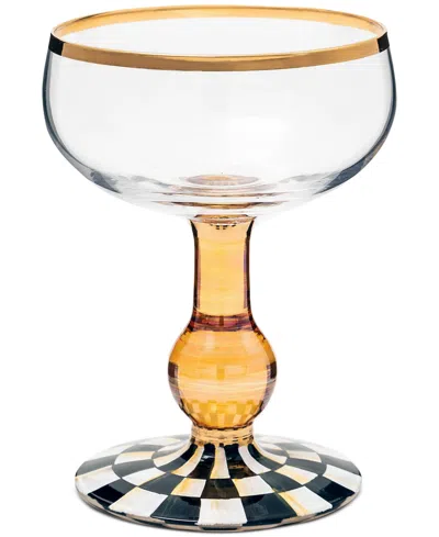 Mackenzie-childs Courtly Check Coupe Glass In No Color