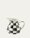 Mackenzie-childs Courtly Check Enamel Creamer