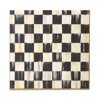 Mackenzie-childs Courtly Check Dinner Paper Napkins, Pack Of 20 In Black/white
