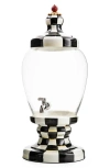 Mackenzie-childs Mackenzie Childs Courtly Check Enamel Beverage Hostess In Multi