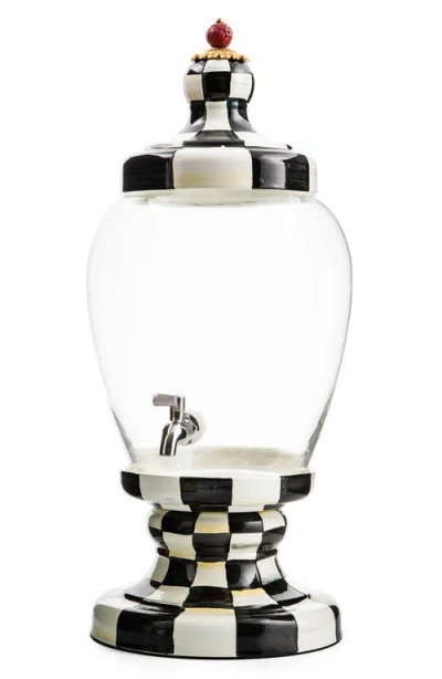 Mackenzie-childs Mackenzie Childs Courtly Check Enamel Beverage Hostess In Multi