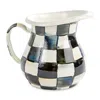 Mackenzie-childs Courtly Check Enamel Creamer