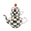 Mackenzie-childs Courtly Check High Tea Set In Multi