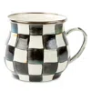 Mackenzie-childs Courtly Check Enamel Mug