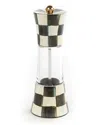 MACKENZIE-CHILDS COURTLY CHECK ENAMEL PEPPER GRINDER