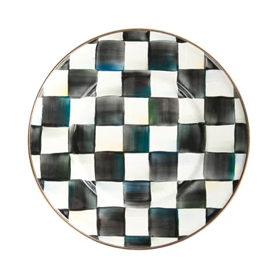 MACKENZIE-CHILDS MACKENZIE-CHILDS COURTLY CHECK ENAMEL SALAD PLATE,89217