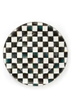 Mackenzie-childs Mackenzie Childs Courtly Check Enamel Serving Plate In Multi