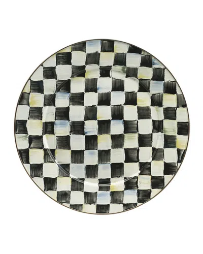 Mackenzie-childs Courtly Check Enamel Serving Platter