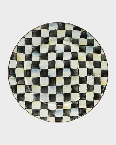 Mackenzie-childs Courtly Check Enamel Serving Platter