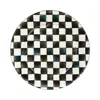 Mackenzie-childs Mackenzie Childs Courtly Check Enamel Serving Plate In Multi