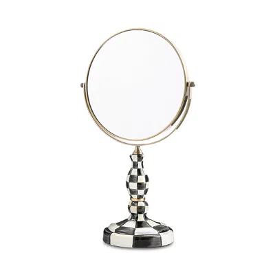 Mackenzie-childs Courtly Check Enamel Vanity Mirror