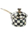 Mackenzie-childs Courtly Check Enameled 1-quart Saucepan In Multi