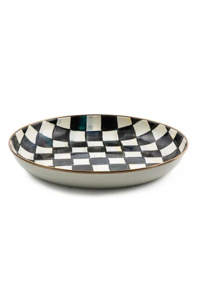 Mackenzie-childs Mackenzie Childs Courtly Check Enameled Steel Abundant Bowl In No Color