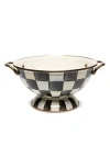 Mackenzie-childs Mackenzie Childs Courtly Check Enameled Steel Almost Everything Bowl