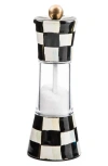 Mackenzie-childs Mackenzie Childs Courtly Check Enameled Steel Grinder