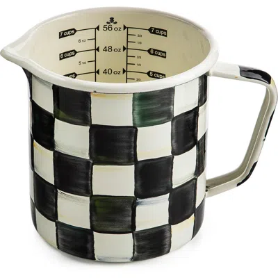 Mackenzie-childs Mackenzie Childs Courtly Check Enameled Steep 7-cup Measure In No Color