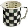 Mackenzie-childs Mackenzie Childs Courtly Check Enameled Steep 7-cup Measure