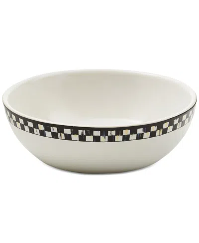 MACKENZIE-CHILDS COURTLY CHECK EVERYDAY BOWLS, SET OF 4