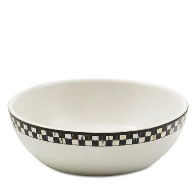 Mackenzie-childs Courtly Check Everyday Bowls, Set Of 4 In White
