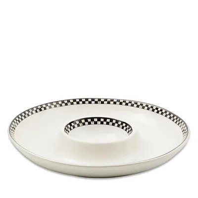 Mackenzie-childs Courtly Check Everyday Chip & Dip
