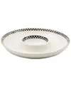 Mackenzie-childs Courtly Check Everyday Chip & Dip
