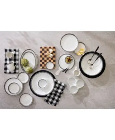 Mackenzie-childs Mackenzie Childs Courtly Check Everyday Dinnerware Serveware