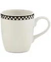 Mackenzie-childs Courtly Check Everyday Mugs, Set Of 4