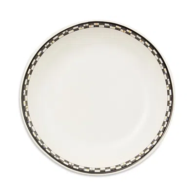 Mackenzie-childs Courtly Check Everyday Pasta Bowls, Set Of 4 In White
