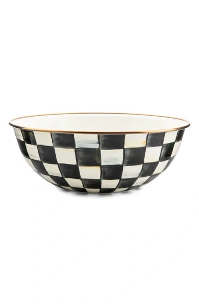 MACKENZIE-CHILDS MACKENZIE CHILDS COURTLY CHECK EXTRA LARGE EVERYDAY BOWL