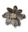 Mackenzie-childs Courtly Check Flower Tree Decoration In Black