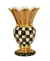 Shop Mackenzie-childs Courtly Check Great Vase