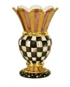 Mackenzie-childs Courtly Check Great Vase In Multi