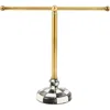 Mackenzie-childs Mackenzie Childs Courtly Check Guest Towel Holder In Multi