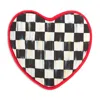 Mackenzie-childs Courtly Check Heart Pot Holder