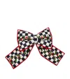 Mackenzie-childs Courtly Check Holly Large Bow In Multi