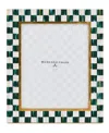 Mackenzie-childs Courtly Check Lacquer Frame, 8" X 10" In Green