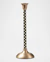 Mackenzie-childs Medium Courtly Check Candlestick