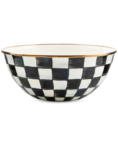 Mackenzie-childs Courtly Check Large Everyday Bowl, 128-oz. In No Color