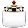 Mackenzie-childs Mackenzie Childs Courtly Check Medium Kitchen Canister