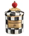 Mackenzie-childs Courtly Check Mini Canister