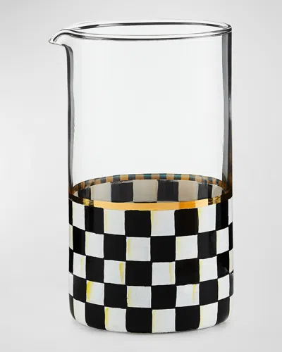 Mackenzie-childs Courtly Check Mixing Glass In No Color
