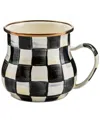 Mackenzie-childs Courtly Check Enamel Mug In No Color