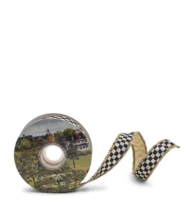 Mackenzie-childs Courtly Check Ribbon In Multi