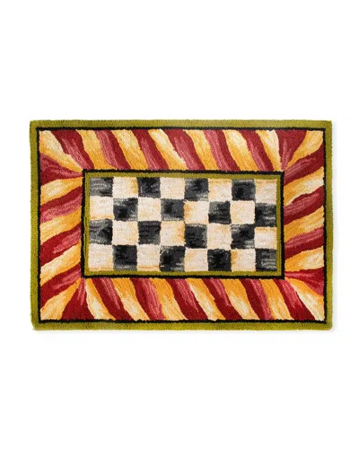 MACKENZIE-CHILDS COURTLY CHECK RUG, 2' X 3'