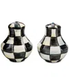 Mackenzie-childs Courtly Check Salt & Pepper Shakers In No Color