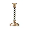 Mackenzie-childs Courtly Check Small Candlestick