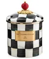 Mackenzie-childs Mackenzie Childs Courtly Check Enamel Canister In No Color
